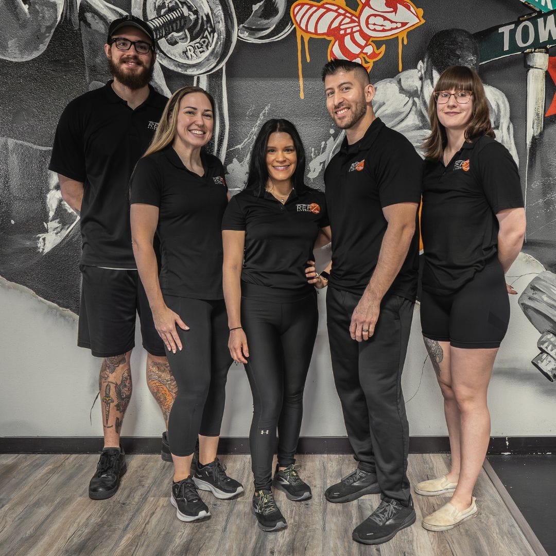 Chase Goals, Not Trends 1 Coaches at Repz Fitness who help you reach your goals