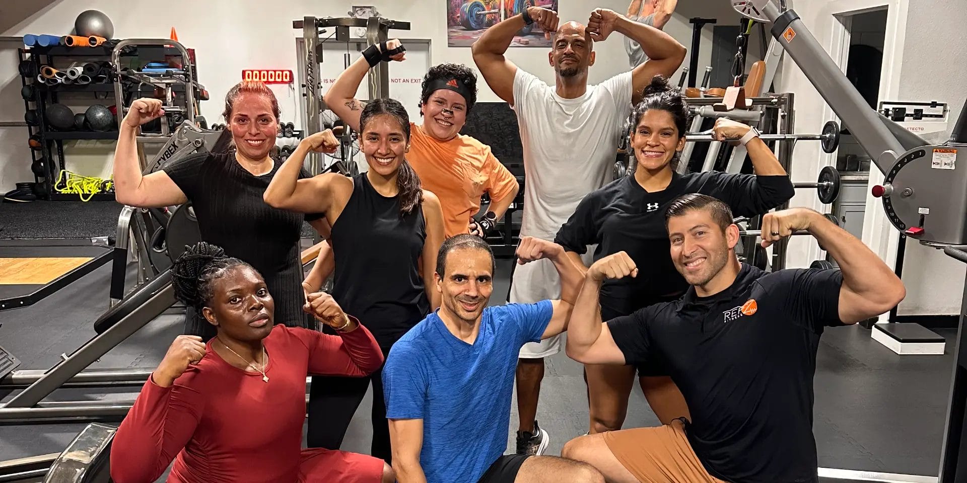 Group Fitness training at Repz Fitnes