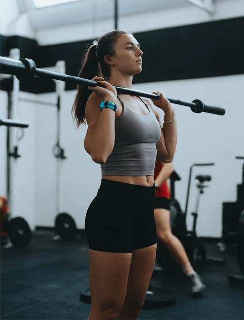 barbell class at gym