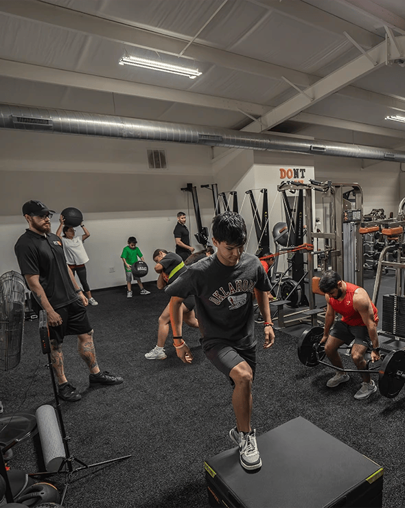 people training together at Repz Fitnes